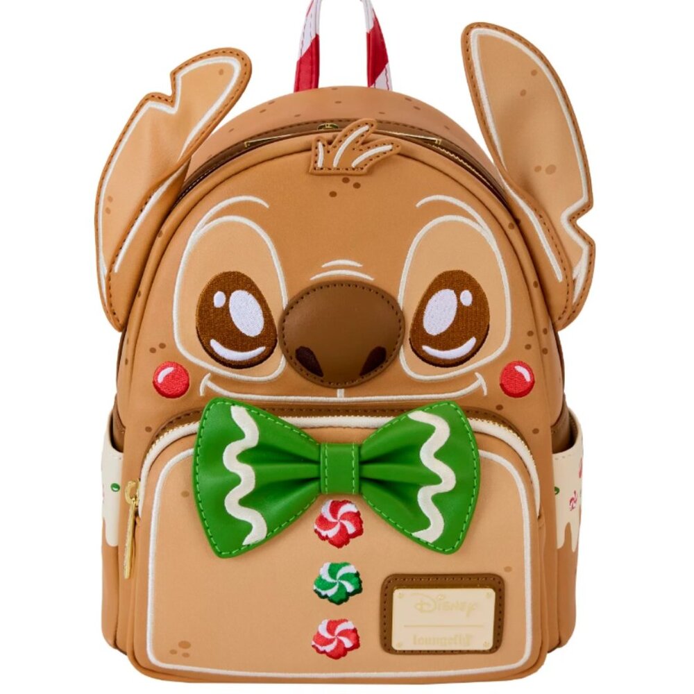 DISNEY Lilo & Stitch GINGERBREAD STITCH COSPLAY MINI BACKPACK Loungefly